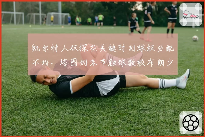 凯尔特人双探花关键时刻球权分配不均，塔图姆末节触球数较布朗少35%